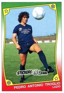 Sticker Pedro Antonio Troglio - Ale O-Oh! Stickers 1989-1990
 n. 45 - Panini