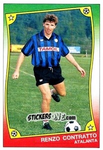 Figurina Renzo Contratto - Ale O-Oh! Stickers 1989-1990
 n. 5 - Panini
