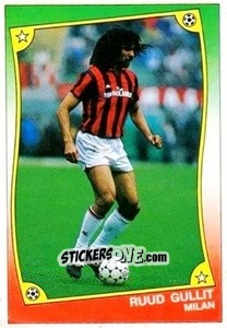 Sticker Ruud Gullit - Ale O-Oh! Stickers 1989-1990
 n. 52 - Panini