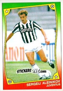 Sticker Sergeij Aleinikov - Ale O-Oh! Stickers 1989-1990
 n. 39 - Panini