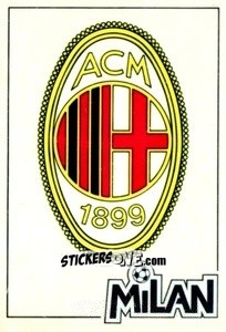 Sticker Stemmi - Ale O-Oh! Stickers 1989-1990
 n. 110 - Panini