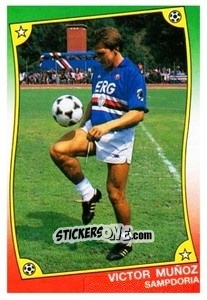 Sticker Victor Muñoz - Ale O-Oh! Stickers 1989-1990
 n. 69 - Panini