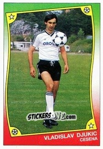 Sticker Vladislav Djukic - Ale O-Oh! Stickers 1989-1990
 n. 19 - Panini