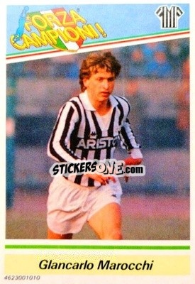 Sticker Giancarlo Marocchi - Forza Campioni 1989-1990
 - KENNER