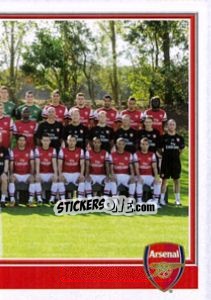 Sticker Arsenal Team Pt.2 - Premier League Inglese 2012-2013 - Topps