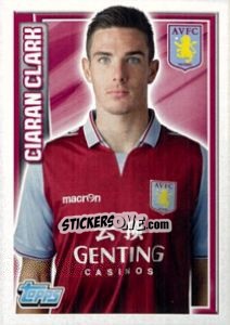 Figurina Ciaran Clark - Premier League Inglese 2012-2013 - Topps