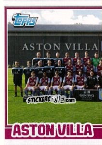 Sticker Aston Villa Team Pt.1 - Premier League Inglese 2012-2013 n. 22 - Topps