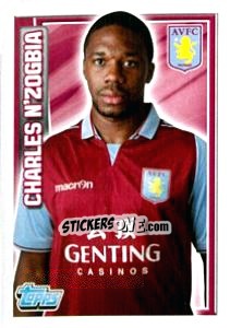 Figurina Charles N'Zogbia - Premier League Inglese 2012-2013 - Topps