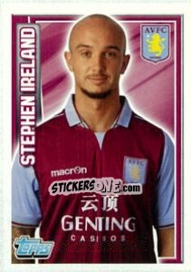 Sticker Stephen Ireland - Premier League Inglese 2012-2013 n. 28 - Topps