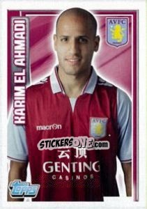 Sticker Karim El Ahmadi - Premier League Inglese 2012-2013 n. 30 - Topps