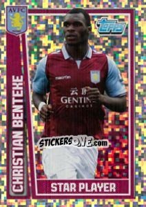 Sticker Christian Benteke - Star Player - Premier League Inglese 2012-2013 - Topps