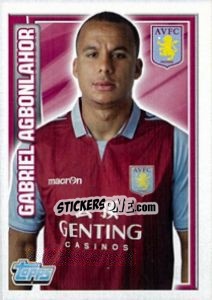 Sticker Gabriel Agbonlahor - Premier League Inglese 2012-2013 n. 33 - Topps