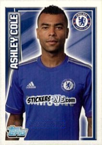 Sticker Ashley Cole - Premier League Inglese 2012-2013 n. 37 - Topps