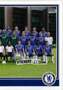 Figurina Chelsea Team Pt.2 - Premier League Inglese 2012-2013 - Topps