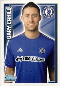 Sticker Gary Cahill - Premier League Inglese 2012-2013 n. 43 - Topps