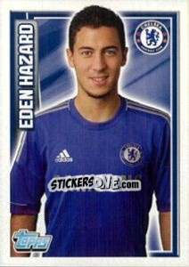 Sticker Eden Hazard - Premier League Inglese 2012-2013 - Topps