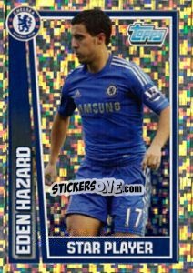 Sticker Eden Hazard - Star Player - Premier League Inglese 2012-2013 n. 47 - Topps