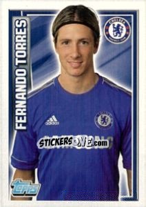 Sticker Fernando Torres - Premier League Inglese 2012-2013 n. 50 - Topps