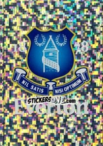 Sticker Everton Club Badge - Premier League Inglese 2012-2013 n. 51 - Topps