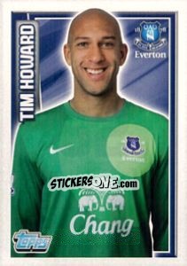 Sticker Tim Howard - Premier League Inglese 2012-2013 n. 52 - Topps