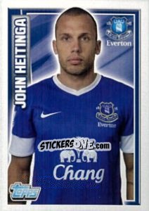 Sticker John Heitinga - Premier League Inglese 2012-2013 n. 53 - Topps