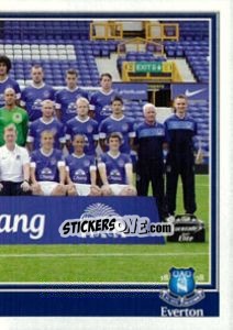 Sticker Everton Team Pt.2 - Premier League Inglese 2012-2013 - Topps