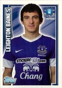 Sticker Leighton Baines - Premier League Inglese 2012-2013 - Topps