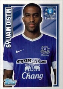 Cromo Sylvain Distin - Premier League Inglese 2012-2013 n. 58 - Topps