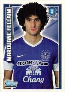 Figurina Marouane Fellaini - Premier League Inglese 2012-2013 - Topps