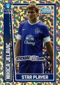 Sticker Nikica Jelavic - Star Player - Premier League Inglese 2012-2013 n. 63 - Topps