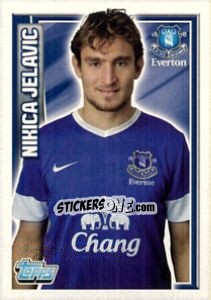 Cromo Nikica Jelavic - Premier League Inglese 2012-2013 - Topps