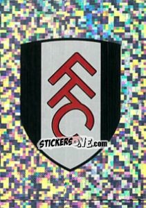 Figurina Fulham Club Badge - Premier League Inglese 2012-2013 - Topps