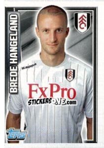 Sticker Brede Hangeland - Premier League Inglese 2012-2013 n. 72 - Topps