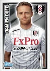 Sticker Damien Duff - Premier League Inglese 2012-2013 - Topps