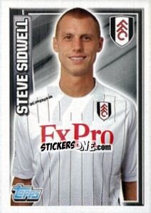 Sticker Steve Sidwell - Premier League Inglese 2012-2013 n. 77 - Topps