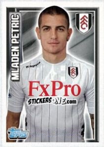 Sticker Mladen Petric - Premier League Inglese 2012-2013 n. 78 - Topps