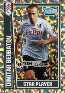 Sticker Dimitar Berbatov - Star Player - Premier League Inglese 2012-2013 n. 79 - Topps