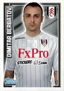 Sticker Dimitar Berbatov - Premier League Inglese 2012-2013 n. 81 - Topps