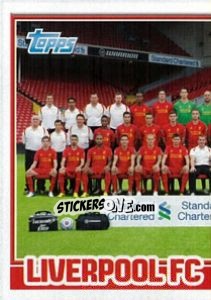 Cromo Liverpool Team Pt.1 - Premier League Inglese 2012-2013 - Topps