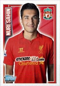 Sticker Nuri Sahin - Premier League Inglese 2012-2013 - Topps