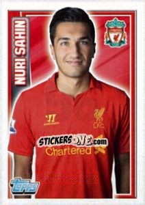 Figurina Nuri Sahin - Premier League Inglese 2012-2013 - Topps