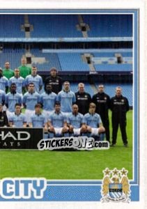 Figurina Manchester City Team Pt.2 - Premier League Inglese 2012-2013 - Topps