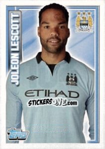 Sticker Joleon Lescott - Premier League Inglese 2012-2013 n. 104 - Topps