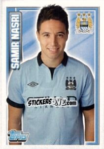 Sticker Samir Nasri - Premier League Inglese 2012-2013 n. 107 - Topps
