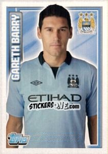 Sticker Gareth Barry - Premier League Inglese 2012-2013 n. 108 - Topps