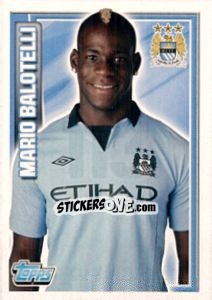 Sticker Mario Balotelli - Premier League Inglese 2012-2013 n. 113 - Topps