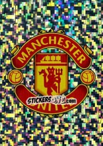 Sticker Manchester United Club Badge - Premier League Inglese 2012-2013 n. 115 - Topps