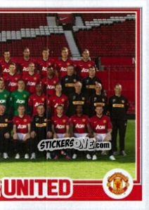 Sticker Manchester United Team Pt.2 - Premier League Inglese 2012-2013 - Topps