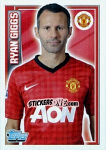 Cromo Ryan Giggs - Premier League Inglese 2012-2013 - Topps