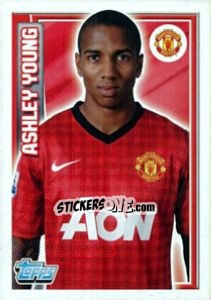 Sticker Ashley Young - Premier League Inglese 2012-2013 n. 126 - Topps